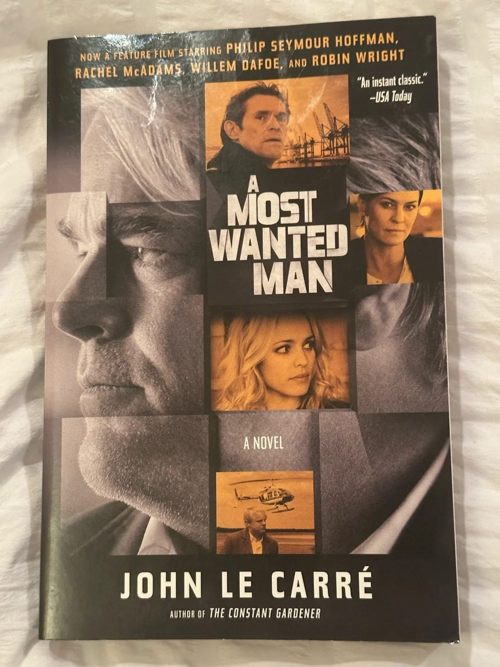 💥 $5 if bundled - A Most Wanted Man by John le Carré Paperback Book NWT